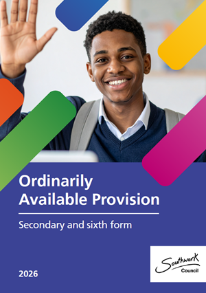 Front cover of secondary and 6th form OAP